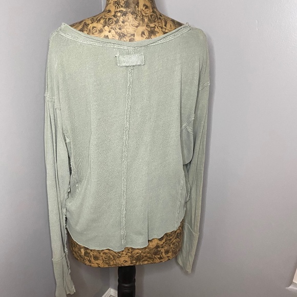 We The Free Run Away With Me Tee - Springdust Green - Size Small - Picture 4 of 6